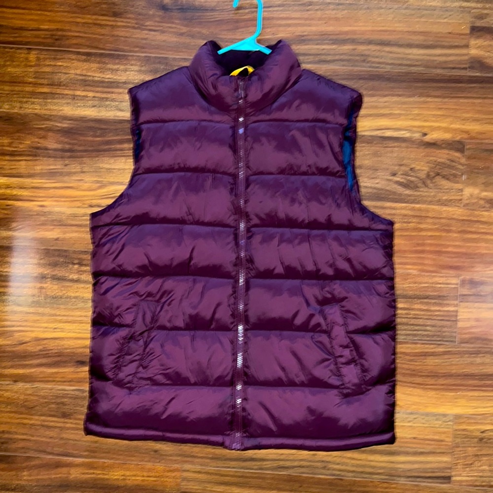 Coat-Vest (old navy) size L. insulated interior with hidden pocket.